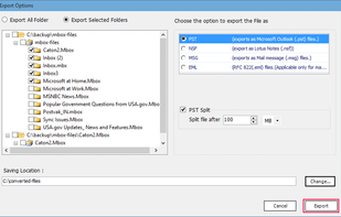 SysTools MBOX Converter screenshot 3