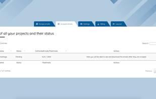xEmailExtractor screenshot 1