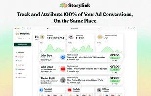 Storylink Tracks and Attributes 100% of your Conversions, from First Click to Last Sale.