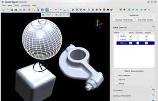 OpenFlipper screenshot 1