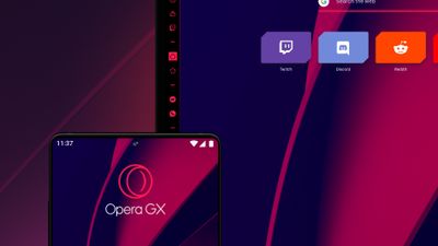 iF Design - Opera GX Mobile world's first mobile browser for gamers