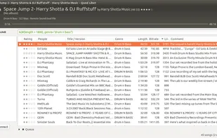 The Soundcloud browser.