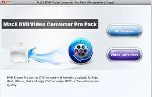 MacX DVD Video Converter Pro Pack screenshot 1