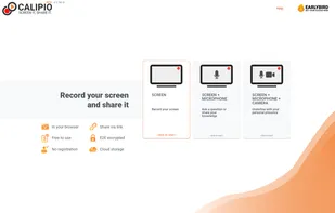 CALIPIO Screen Recorder screenshot 1