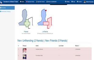 Facebook Unfriend Finder screenshot 1