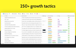 Scrapbook - Growth Tactics Database screenshot 1