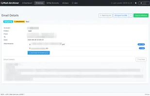 Mail-Archiver screenshot 2
