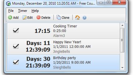Free Countdown Timer screenshot 4