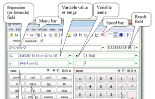Sicyon calculator screenshot 1