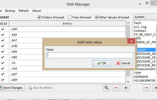 Path-Manager screenshot 1