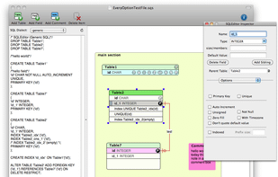 SQLEditor screenshot 1