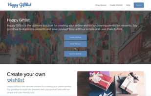 Happy Giftlist screenshot 1