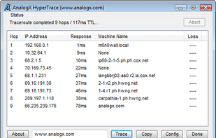 HyperTrace screenshot 1