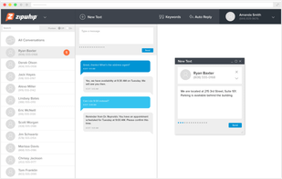 Zipwhip screenshot 1