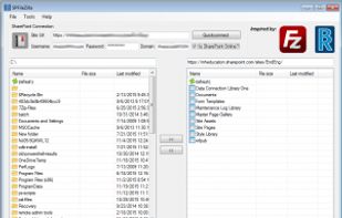 SPFileZilla screenshot 2