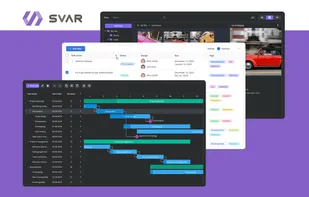 SVAR Gantt, DataGrid, File Manager