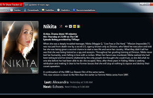 RS TV Show Tracker screenshot 1