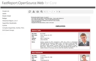 FastReport Open Source screenshot 1