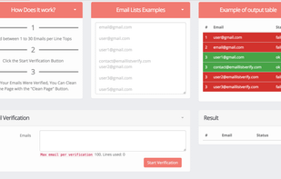Email List Verify screenshot 1