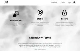 unc0ver screenshot 1