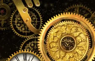 Gold Clock Live Wallpaper screenshot 2