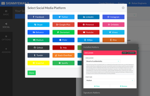 SignMyEmails screenshot 3