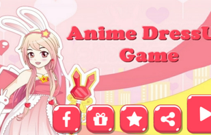 Anime Dress up Game screenshot 1