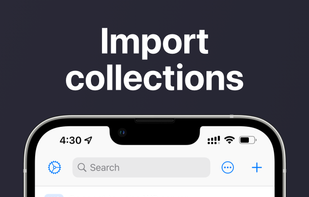 Import collections