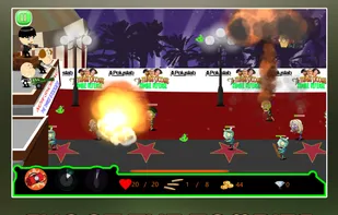The Three Stooges®: Zombie Defense screenshot 1