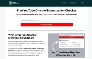 Monetization Checker screenshot 1