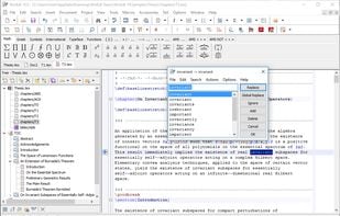 WinEdt screenshot 1