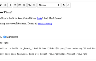 React Rich Text Editor screenshot 1