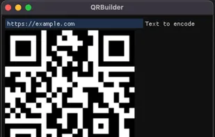 QRBuilder screenshot 1