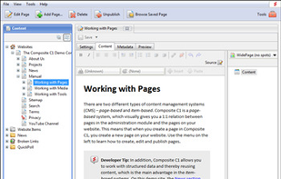 Composite C1 CMS screenshot 1