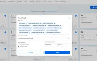 Email Marketing in Vryno CRM