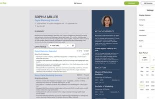 Resume Zap screenshot 1