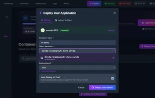 Deployment from Github