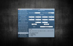 CorporateFinanceCalc screenshot 1