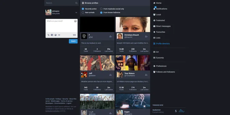 Mastodon version 3.0 now available, includes UI overhaul, 2FA password challenge support, and more image