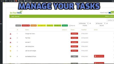 Manage your task