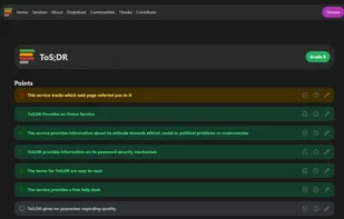 Website
Service details