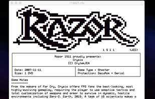 Yet Another NFO Viewer screenshot 2