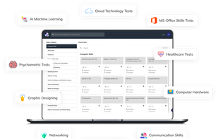 800+ ready-to-use tests and Arabic-first video insights that make hiring faster, fairer, and smarter.