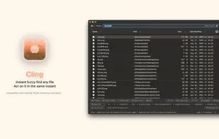 Cling Fuzzy Finder screenshot 1