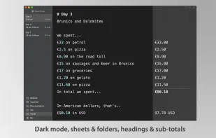 Soulver screenshot 2