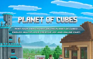 Planet of Cubes Survival Craft screenshot 1