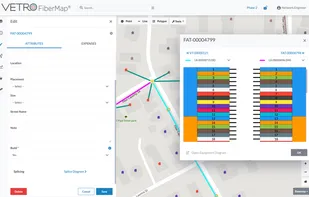 VETRO FiberMap screenshot 2