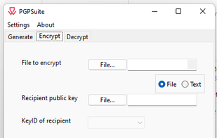 WebSec PGPSuite screenshot 1