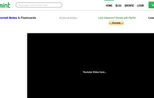 Classmint Homepage