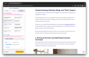 BlogMaker screenshot 3